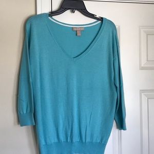 Banana Republic 3/4 sleeve V-Neck Sweater Sz S